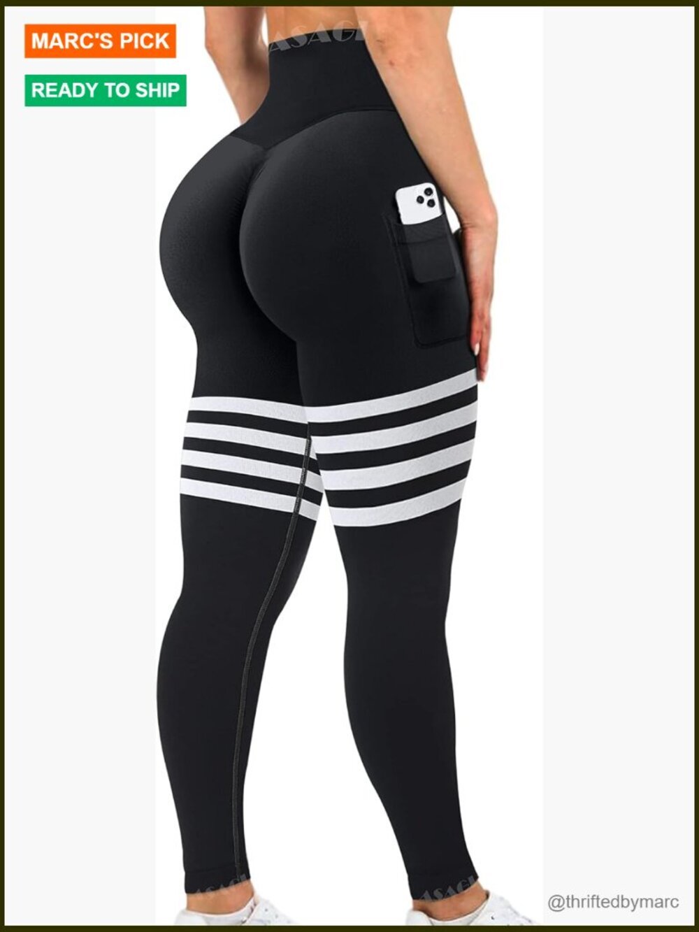 Scrunch Butt Lifting Workout Leggings High Waist Yoga Pants Seamless Booty